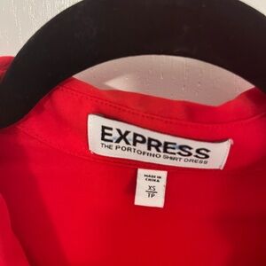 Express red dress Size extra small